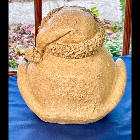 ▪️VTG▪️ARTISAN▪️1980's 1990's OOAK Ceramic Holiday Christmas Frog Home Accent - Picture 6 of 8